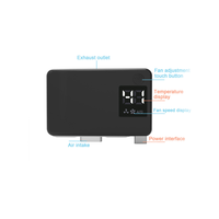 Ventilador Inteligente para Nintendo Switch 2 con Sensor de Temperatura y Velocidad Automática, Base Enfriadora, Accesorios para Juegos