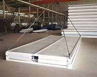 Maison conteneur pliable de qualité supérieure, fabriquée en panneaux sandwich d'acier, idéale pour le bureau à domicile ou la reconstruction, au meilleur prix direct usine.