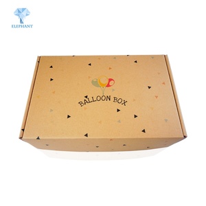 Custom Carton Packaging Cardboard Pink Kraft Shipping <b>Box</b> for Clothes - Product Image 2