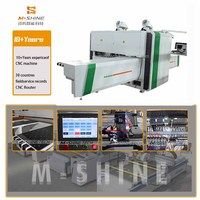 Centro de Fresado y Perforación CNC de Alta Precisión M-shine de 6 Lados, con Servo Leadshine y Reductor Shimpo para Mecanizado de Paneles Industriales