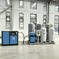 Générateur d'azote PSA haute pureté 99,99 % pour l'électronique semi-conductrice, le soudage par refusion SMT, machine à gaz N2
