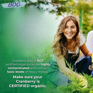 クランベリーサプリメント、尿路の浄化と保護に役立ちます、無糖クランベリーピル、非GMO - Product Image 4