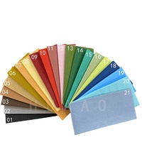 Essuie-mains jetables Couleur Serviettes environnementales Serviette Tissue Linen Feel Airlaid Serviettes en papier