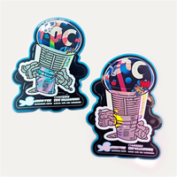 Logo personnalisé emballage mat anti-odeur fermeture éclair sacs d'emballage de bonbons avec fenêtre forme spéciale 3g 7g fermeture éclair sacs en mylar découpé à l'emporte-pièce
