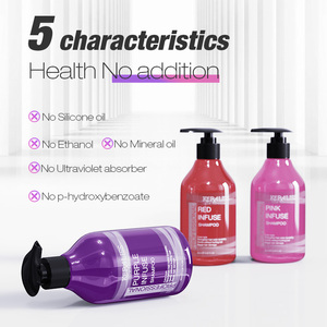 Joynna gros marque privée shampooing de soin de la couleur des cheveux naturels sans sulfate protéger la couleur infuser dépôt shampooing pour la teinture des cheveux - Product Image 2