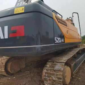 Excavatrice sur chenilles Hyundai d'occasion 520LVS, équipement lourd, livraison rapide disponible dès maintenant - Product Image 3