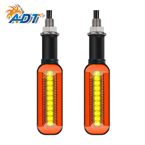 Clignotant séquentiel à LED pour moto ADT, indicateur de direction à défilement lumineux, clignotant ambre - Product Image 4
