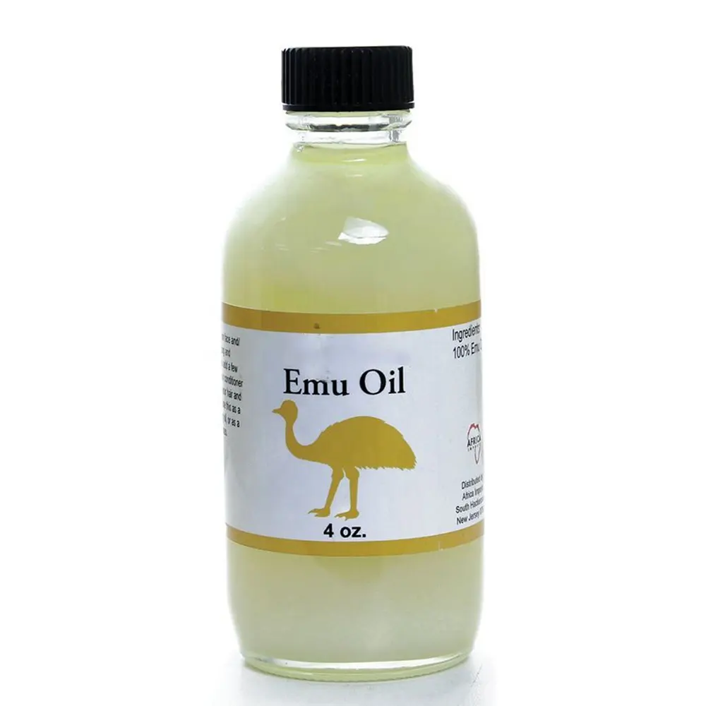 공장 공급 순수한 타조 기름 타조 피부 관리를 위한 뚱뚱한 기름 타조 추출물 Emu 기름