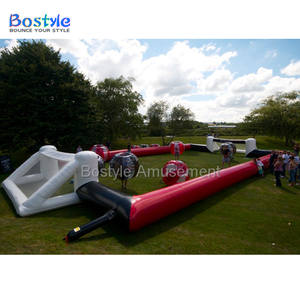 Grande bulle gonflable intérieure/extérieure personnalisée terrain de football humain terrain de football dans le style d'un <span class=keywords><strong>château</strong></span> gonflable - Product Image 5