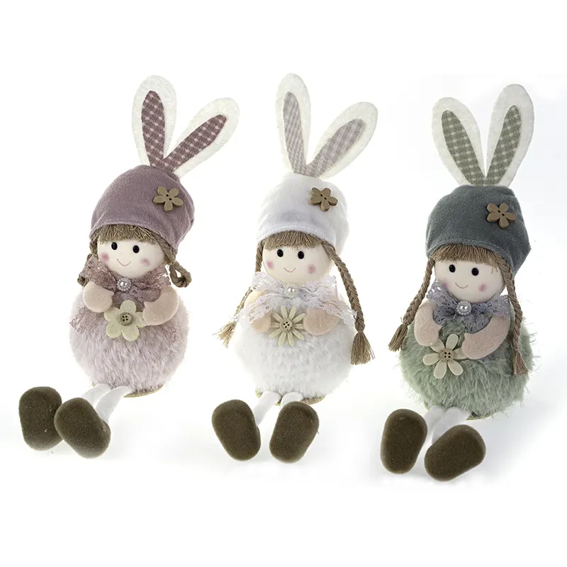 Hoge Kwaliteit Easter Home Decoratie Knuffels Op Maat 2023 Easter Pluche Engel