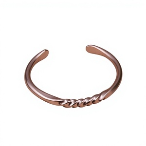 Handmade Pure <b>Copper</b> Magnetic <b>Bracelet</b> For Men And Women Adjustable Ayurvedic Healing Wrist Jewelry Gift - Product Image 1