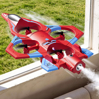 Drone avion de chasse RC avec fonction de pulvérisation, en mousse EPP, télécommandé, fonction 'suivez-moi', planeur pour enfants