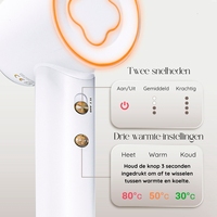 Sèche-cheveux professionnel à haute vitesse BLDC 110000 tr/min, fonction de circulation d'air froid et chaud, affichage de la température à trois couleurs