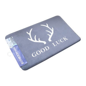 (CHAKME) The factory production printed custom hotel anti-skidding home goods plain bath mat - Product Image 3