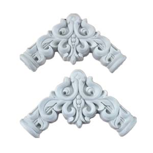 Molde de rebordear decorativo de cornisa Interior de fibra de vidrio verde de estilo europeo moderno con diseños personalizados para aplicaciones hoteleras - Product Image 4