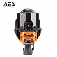 AES S250 Dual Laser TIR 2,5 Pulgadas Lente de proyector biled de 5050 Pulgadas H4 DOBLE Reflector Importado Chips duales 6000 52W 90W K