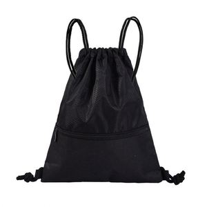 Custom Logo Wholesale Pretty Design <b>Drawstring</b> <b>Backpack</b>, Unisex Waterproof Gym Bag with Soft Handle & Adjustable Belt - Product Image 3