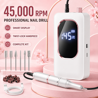 Outil magnétique pour ongles Vantrend sous marque privée, machine à ongles professionnelle portable avec clip ceinture, kit de lime électrique pour salon, manucure OEM ODM