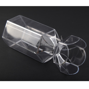 OEM Custom Gift Box Transparent Folding PVC PET Plastic Acetate Clear Packaging Box