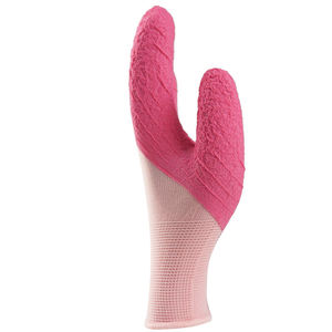 Guantes Recubiertos de látex y nailon para mujer, manoplas de espuma recubiertas de Palma, <span class=keywords><strong>color</strong></span> rosa, para trabajo y jardinería, 13 unidades - Product Image 3
