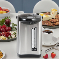 Bouilloire Électrique Sans Fil 4L avec Contrôle de Température, Maintien au Chaud, Protection Anti-Ébullition à Sec, Base Rotative à 360°, Acier Inoxydable 304 de Qualité Alimentaire pour la Maison
