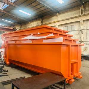 Conteneur de chantier industriel à grande capacité, bac à déchets personnalisé avec bâche de protection - Product Image 6