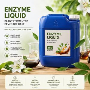 Extrait de bulbe de lys fermenté de haute qualité, liquide, polysaccharides standardisés pour complément bien-être en vrac - Product Image 1