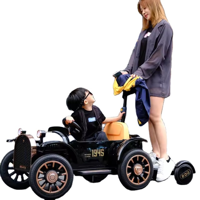 Wholesale Luxury 12v Parent-child Model Ride-on Toy Car with Standing Plate / 550 Dual Drive Parent Child Electric Ride on Car
