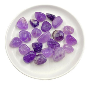 Cristalli Minerali Lucidati all'Ingrosso, Pietre Curative, Cristallo di Quarzo Naturale, <span class=keywords><strong>Ametista</strong></span> <span class=keywords><strong>Viola</strong></span> Levigata per Decorazione Casa - Product Image 4