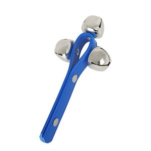 Instrument de musique Orff, cloche à trois sonorités, jouet musical, hochet à main, instrument de performance pour la maternelle, agitateur à main - Product Image 2