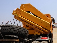 Télécommande sans fil longue portée pour grue montée sur camion de 20 tonnes, anti-interférence, positionnement précis, fonctionnement simple, démarrage/arrêt à une touche