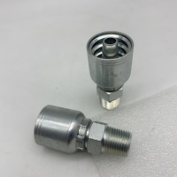 Raccord de tuyau hydraulique 15611 JIC de haute qualité raccords hydrauliques à sertir une pièce
