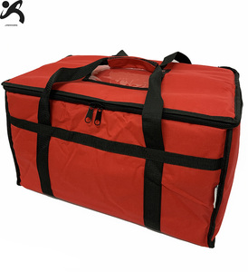 Sacs de livraison de nourriture classiques isolés 56x35x33cm 600D 48L Grand porte-pizza pour les livreurs de nourriture chaude et froide Réutilisable - Product Image 3