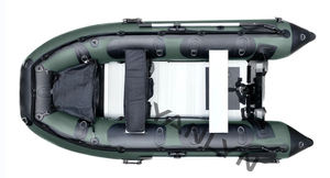 เรือยนต์ลอยน้ำสำหรับเล่นเกมกีฬาทางน้ำเรือคายัคแบบพับได้สำหรับ1คน - Product Image 3