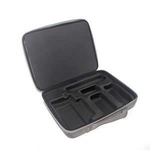 Étui de transport carré élégant en EVA moulé grande capacité, étanche et antichoc avec inserts en cuir pour appareils électroniques (ODM) - Product Image 5