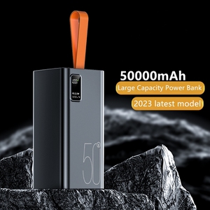 พาวเวอร์แบงค์ขนาดใหญ่ความจุ<span class=keywords><strong>50000mAh</strong></span> จอแสดงผลดิจิตอลกำลังไฟ22.5W PD20W USB-C เอาท์พุตที่ชาร์จเร็วสุดสำหรับ <span class=keywords><strong>iPhone</strong></span> - Product Image 2