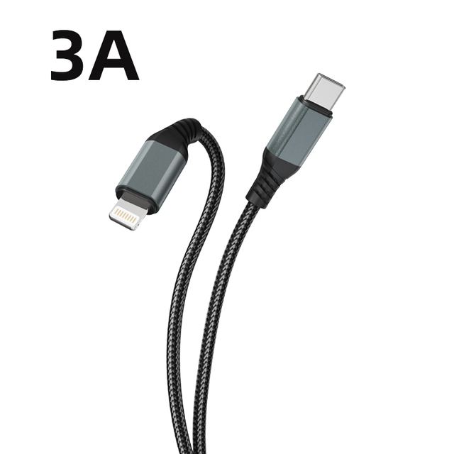 Pure Copper Nylon Braid USB to Type-C 3A Fast Charging Eco-Friendly Data Cable with Phone Holder for Computer Mobile Phones