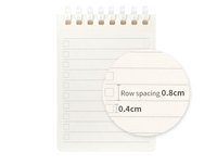 Carnet à spirale de poche Daolen 2025 A7 PP souple, motif Morandi, mignon, pour l'école, avec logo personnalisé