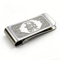 Clip de Dinero Personalizado de Aleación de Zinc con Esmalte Suave y Monograma Grabado, Moderno y Tradicional para Año Nuevo Chino o Graduación