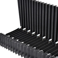 Couvercle de soufflet flexible pour bouclier de protection pour machines-outils CNC