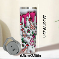 Joyful Themed 30oz Anime Tumbler Personnalisé UV Imprimé En Acier Inoxydable USA Livraison Rapide