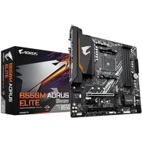 GIGA.BYTE AORUS B550M ELITE motherboard komputer AMD Ryzen5000 5000G 4000G 3000 series prosesor RGB FUSION 2.0 baru