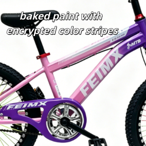Vélo pour enfants en acier haute teneur en carbone, rose et vert, 12, 14, 16, 18 pouces, pour garçons et filles - Product Image 4