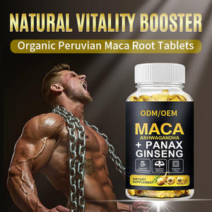 Hoogwaardige Maca Gummies voor volwassen mannen, versterkt met zink en vitamine <span class=keywords><strong>B12</strong></span>, ter ondersteuning van libido, fysieke uithoudingsvermogen en natuurlijke mannelijke prestaties. - Product Image 2