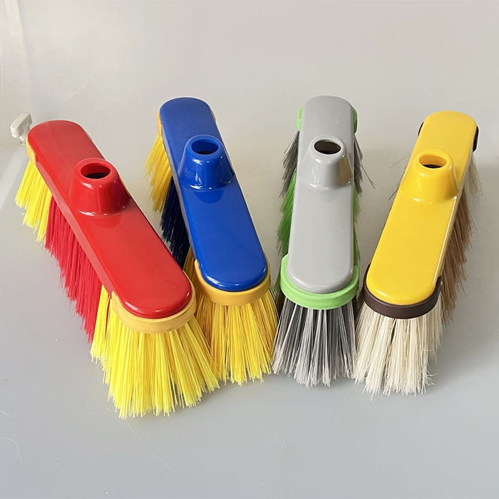 Eucalyptus Wood PVC-Coated Broom Handle with PET Broom Head for