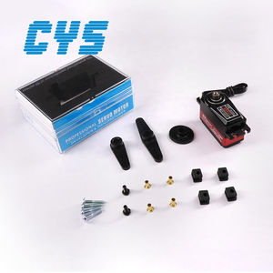 CYS-BLS5511 Servo numérique étanche unisexe 5 kg à engrenages en titane, boîtier en aluminium CNC, profil bas, pour <span class=keywords><strong>RC</strong></span> <span class=keywords><strong>Drift</strong></span> 1/8 1/10, métal et plastique - Product Image 4