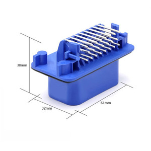 Automotive 23 Pin Sealed ECU Connector Waterproof PCB Board Plug Blue <b>Red</b> IP20 PBT <b>Material</b> DT04 3P P007 Male Female - Product Image 2
