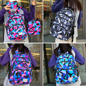 Wholesale New Fashion Multi-color Lightweight Large Capacity Children Teenagers Nylon Backpack Kids School Bags for Girls - Product Image 2
