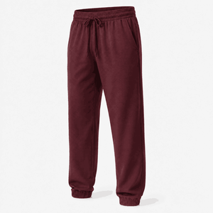 Pantalon de jogging durable pour femme en mélange de coton, respirant, coupe ample avec cordon de serrage à la taille, idéal pour la gym, la course et les tenues décontractées - Product Image 2