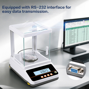 Balance analytique de précision de laboratoire Weighing JK603-P 600g 0.001g avec écran LCD haute sensibilité et affichage supplémentaire - Product Image 3